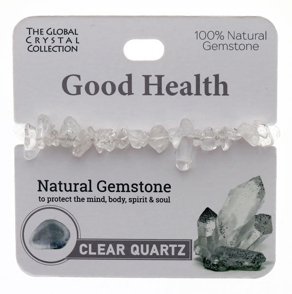 Natural Gemstones Bracelet - Good Health MBS077 - Mooroolbark Wool