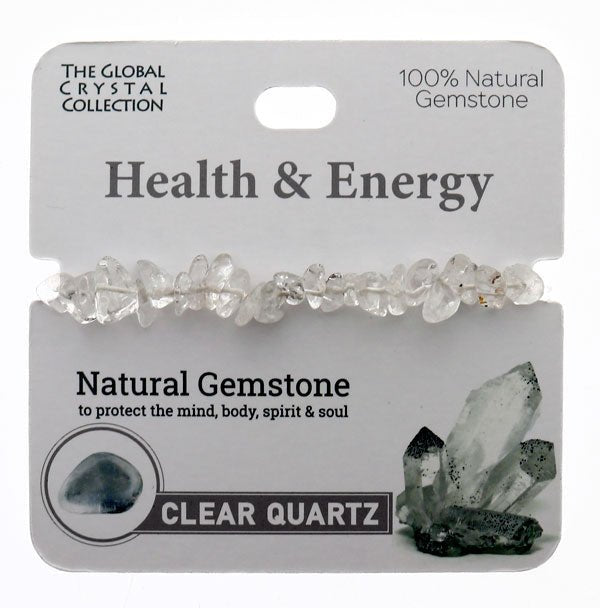 Natural Gemstones Bracelet - Health & Energy MBS047 - Mooroolbark Wool