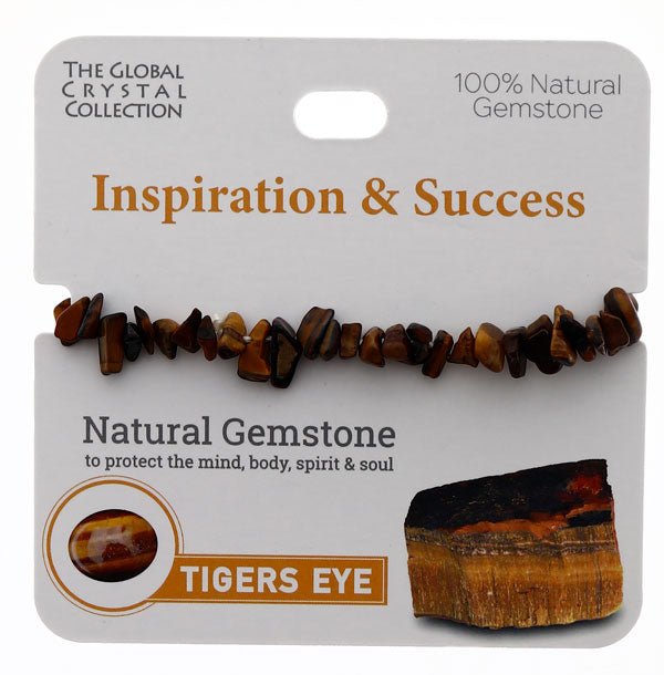 Natural Gemstones Bracelet - Inspiration & Success MBS053 - Mooroolbark Wool