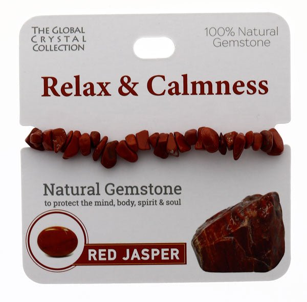 Natural Gemstones Bracelet - Relax & Calmness MBS038 - Mooroolbark Wool