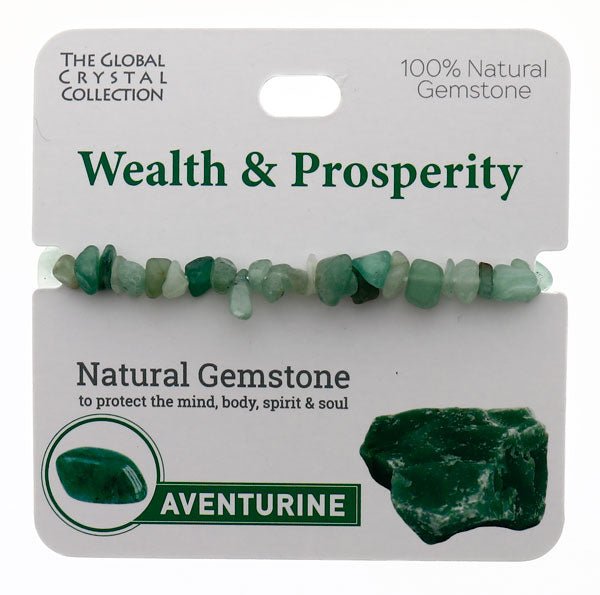 Natural Gemstones Bracelet - Wealth & Prosperity MBS059 - Mooroolbark Wool