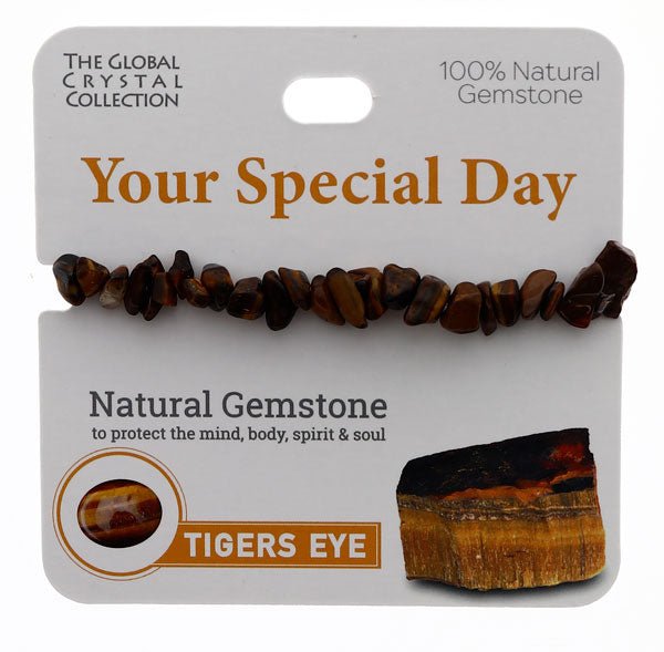 Natural Gemstones Bracelet - Your Special Day MBS104 - Mooroolbark Wool