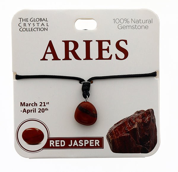 Natural Gemstones Necklace - Aries MBS001 - Mooroolbark Wool