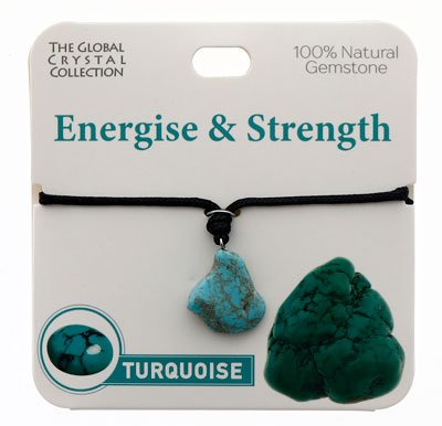 Natural Gemstones Necklace - Energise & Strength MBS070 - Mooroolbark Wool