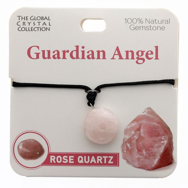 Natural Gemstones Necklace - Guardian Angel MBS073 - Mooroolbark Wool
