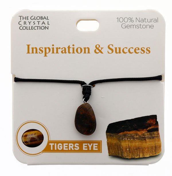 Natural Gemstones Necklace - Inspiration & Success MBS052 - Mooroolbark Wool