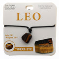 Natural Gemstones Necklace - Leo MBS013 - Mooroolbark Wool