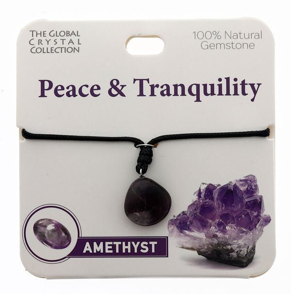 Natural Gemstones Necklace - Peace & Tranquility MBS040 - Mooroolbark Wool