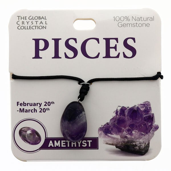 Natural Gemstones Necklace - Pisces MBS034 - Mooroolbark Wool