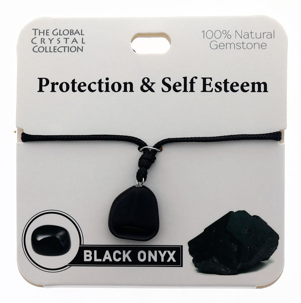 Natural Gemstones Necklace - Protection & Self Esteem MBS067 - Mooroolbark Wool