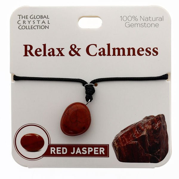 Natural Gemstones Necklace - Relax & Calmness MBS037 - Mooroolbark Wool