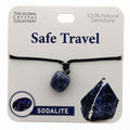 Natural Gemstones Necklace - Safe Travel MBS106 - Mooroolbark Wool