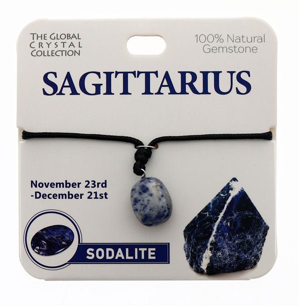Natural Gemstones Necklace - Sagittarius MBS025 - Mooroolbark Wool