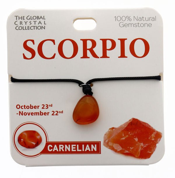 Natural Gemstones Necklace - Scorpio MBS022 - Mooroolbark Wool