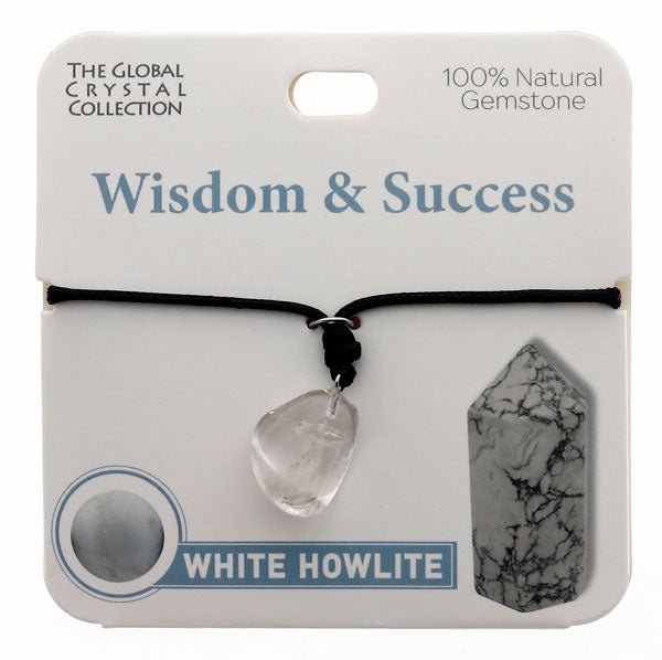 Natural Gemstones Necklace - Wisdom & Success MBS049 - Mooroolbark Wool