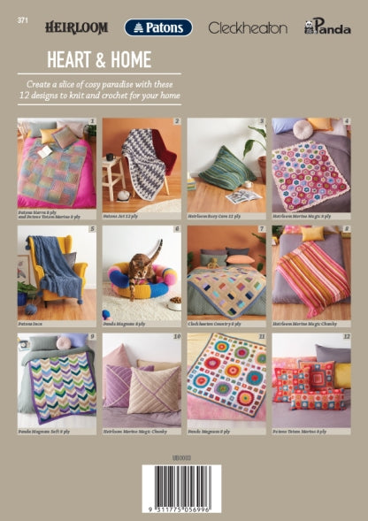 Book 371 - Heart & Home - Mooroolbark Wool