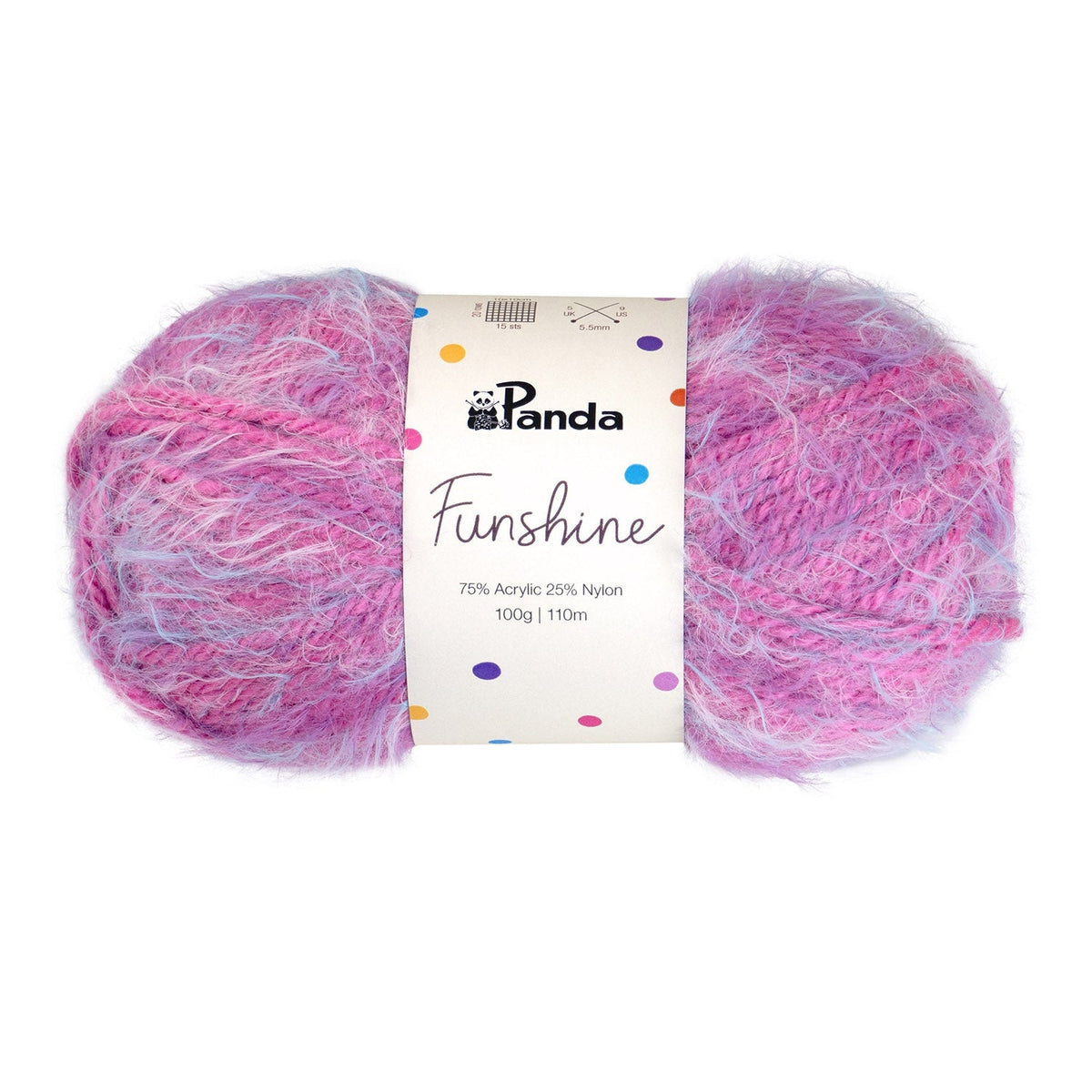 Panda Funshine 12 Ply Acrylic/Nylon 2800 - Glow - Mooroolbark Wool