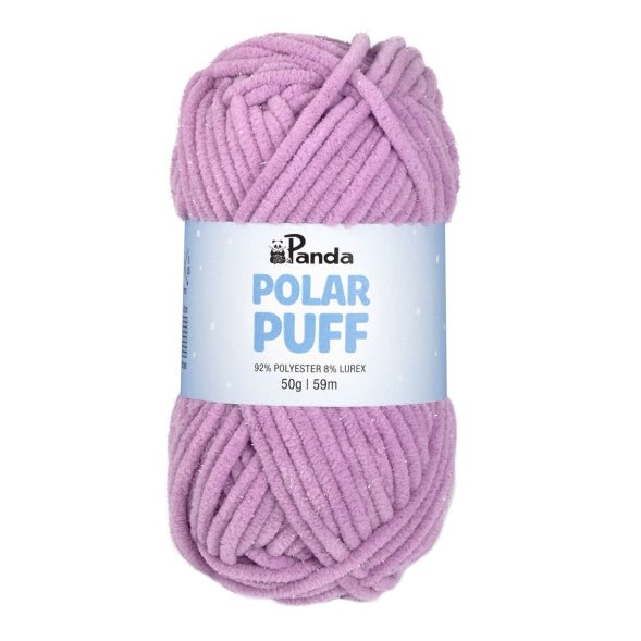 Panda Polar Puff 6100 - Snow - Mooroolbark Wool