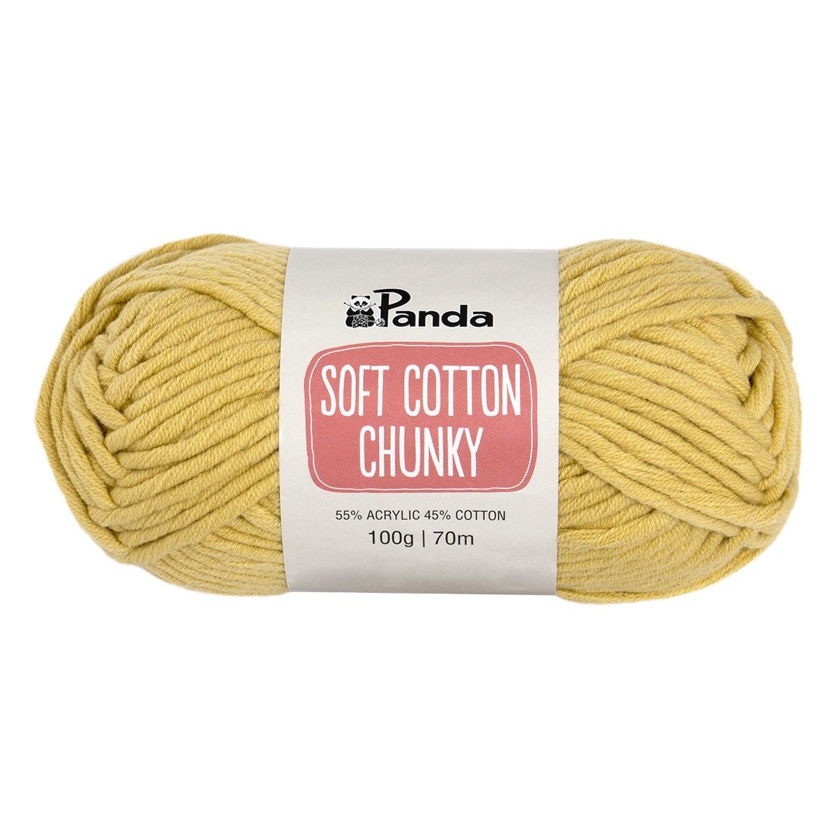 Panda Soft Cotton Chunky Cotton & Acrylic 1 - Green Tea - Mooroolbark Wool