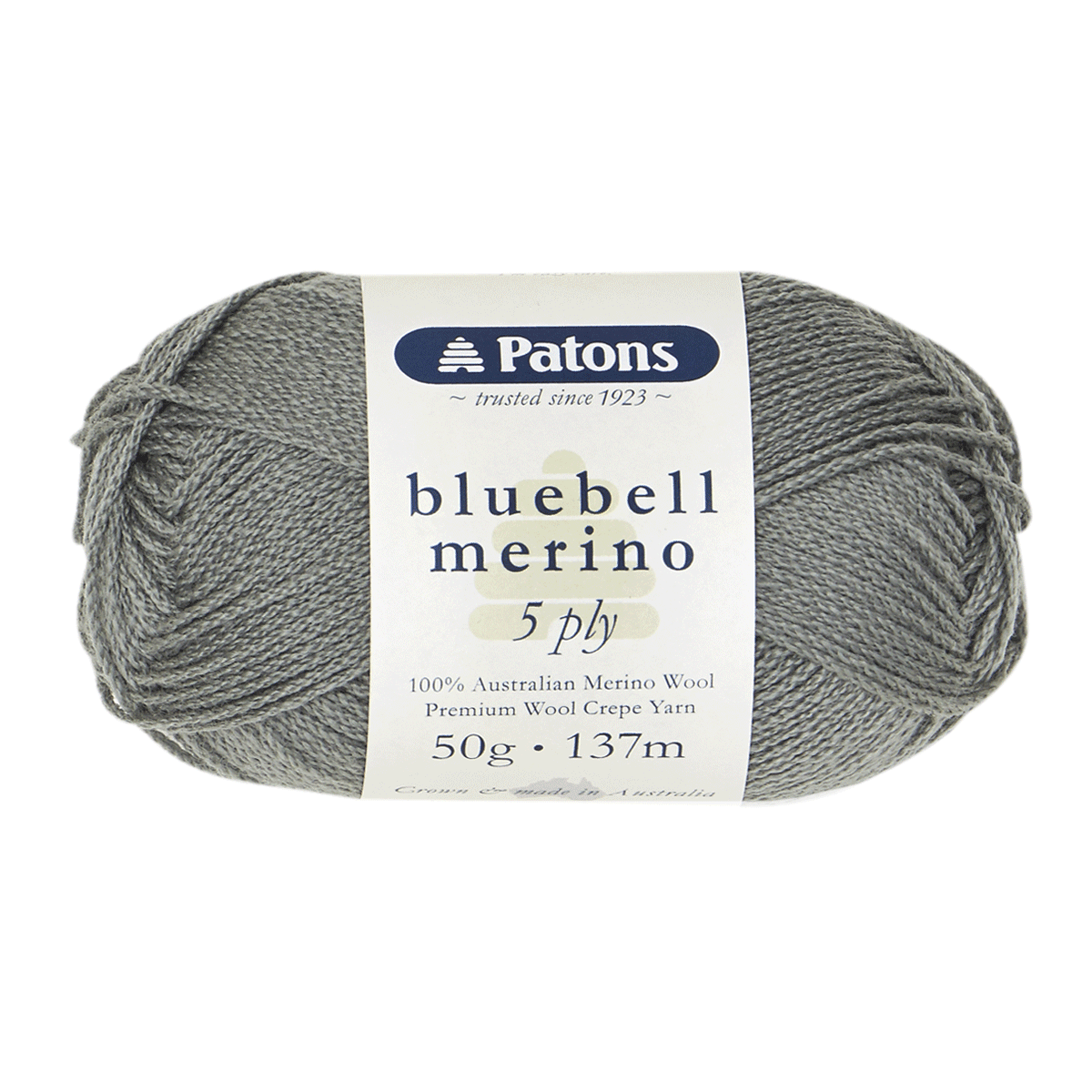 Patons Bluebell 5 ply Australian Merino 0100 - Cream - Mooroolbark Wool