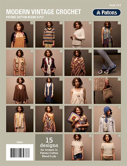 Book 1319 - Patons Modern Vintage Crochet