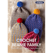 Booklet 9006 - Patons Crochet Beanie Family
