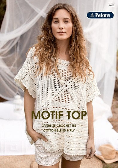 Leaflet 0023 - Patons Motif Top