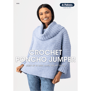 Leaflet 0055 - Patons Crochet Poncho Jumper