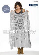 Leaflet - Patons 0039 Heart Throw - 4 ply Crochet