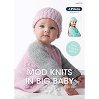 Book 1105 - Patons Mod Knits In Big Baby