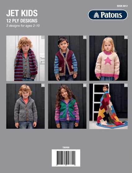 Booklet 8012 - Patons Jet Kids