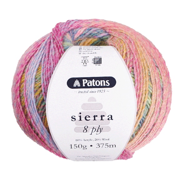 Patons Sierra 8 Ply 0841 - Prairie - Mooroolbark Wool