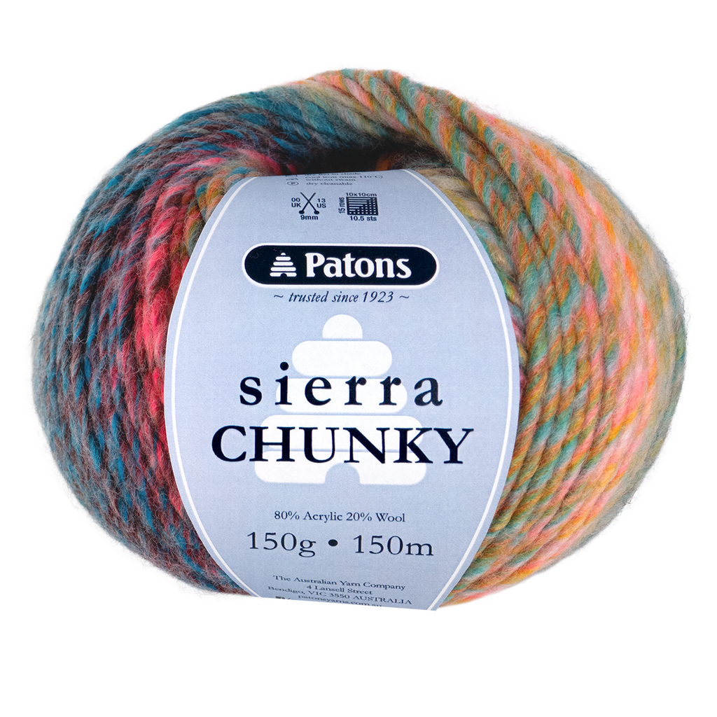 Patons Sierra Chunky 0841 - Prairie Chunky - Mooroolbark Wool