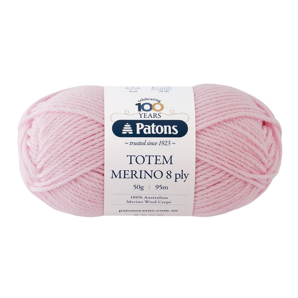Patons Totem 8 ply 0100 - Cream - Mooroolbark Wool
