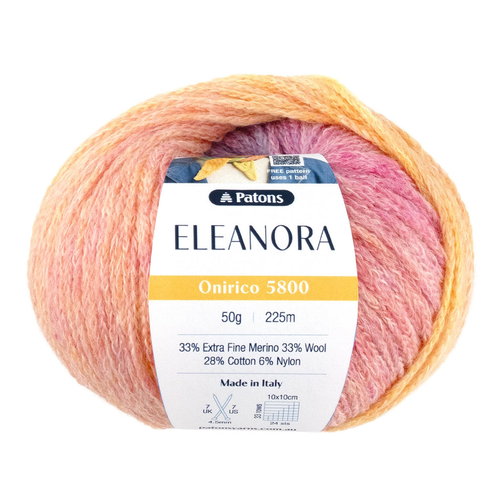 Patons Eleanora Merino/Wool/Cotton/Acrylic