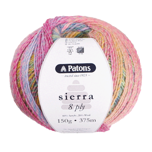 Patons Sierra 8 Ply