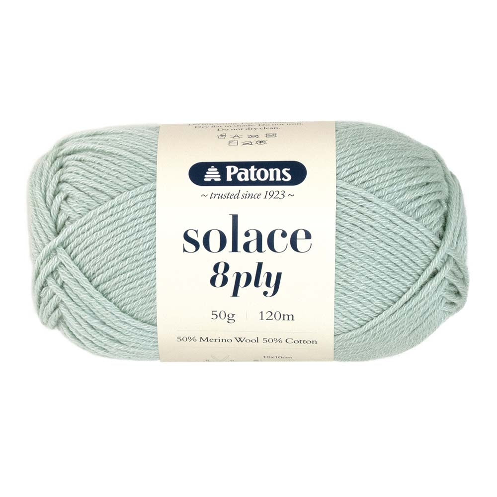 Patons Solace 8 Ply Merino Wool & Cotton