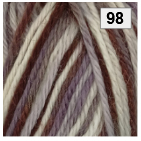 Countrywide Yarns - Windsor Print 8 ply - Ivory Mink Ginger 98