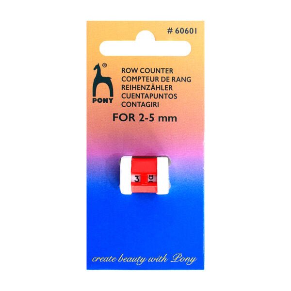 Pony Row Counter 2-5mm 60601 - Mooroolbark Wool