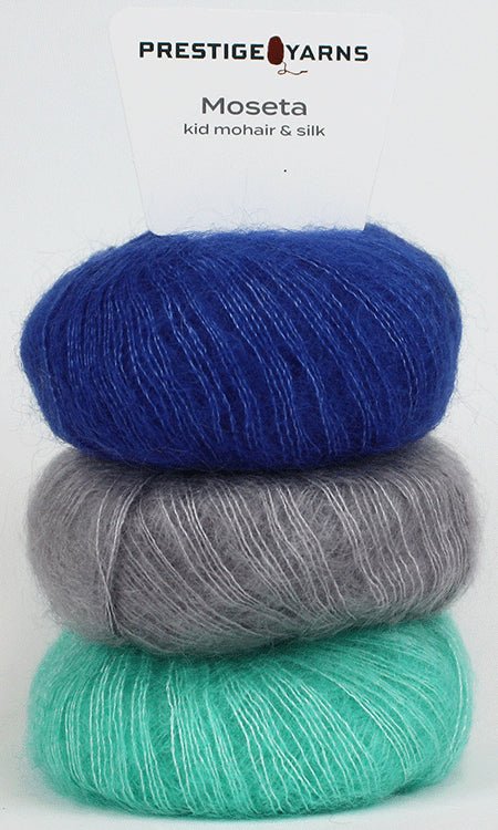 Prestige Yarns Moseta Kid Mohair and Silk-White - 06/001 - Mooroolbark Wool