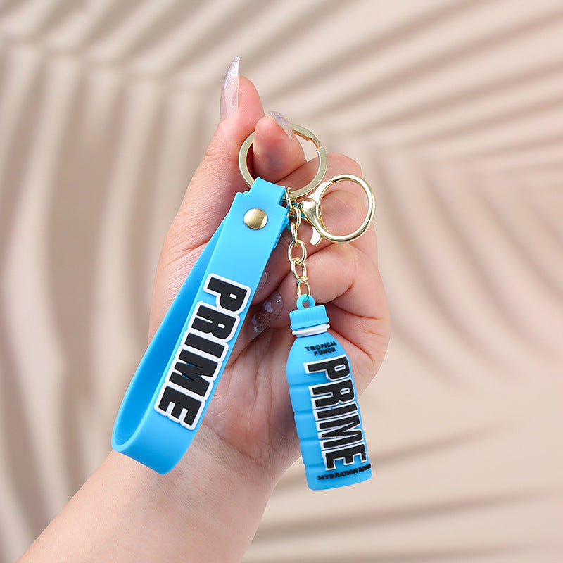 Prime Bottle Keyrings -blue