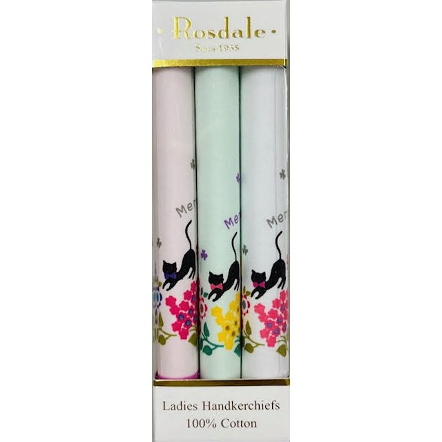 Rosdale Armando Caruso Ladies Boxed Handkerchiefs L510B - Mooroolbark Wool
