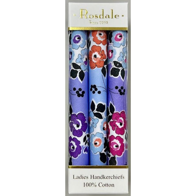 Rosdale Armando Caruso Ladies Boxed Handkerchiefs L719B - Mooroolbark Wool