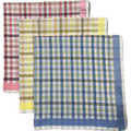 Rosdale Handkerchiefs - L123L - Pink Check - Mooroolbark Wool