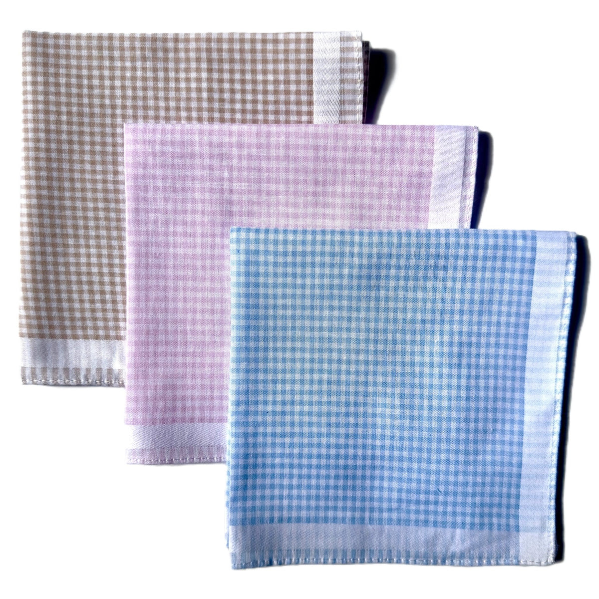 Rosdale Handkerchiefs L94C-Pink check - Mooroolbark Wool