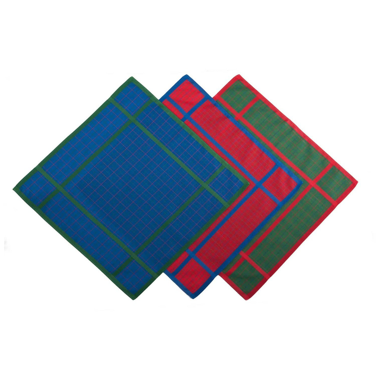 Rosdale Ladies Handkerchiefs - L121C-Blue - Mooroolbark Wool
