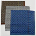 Rosdale Men's Handkerchiefs M140C - Brown - Mooroolbark Wool