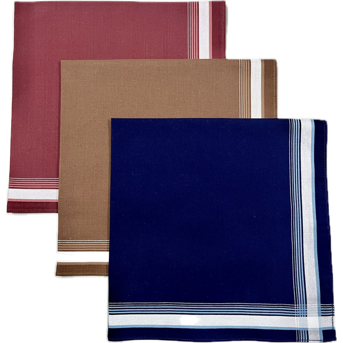 Rosdale Men's Handkerchiefs M229C-Red - Mooroolbark Wool