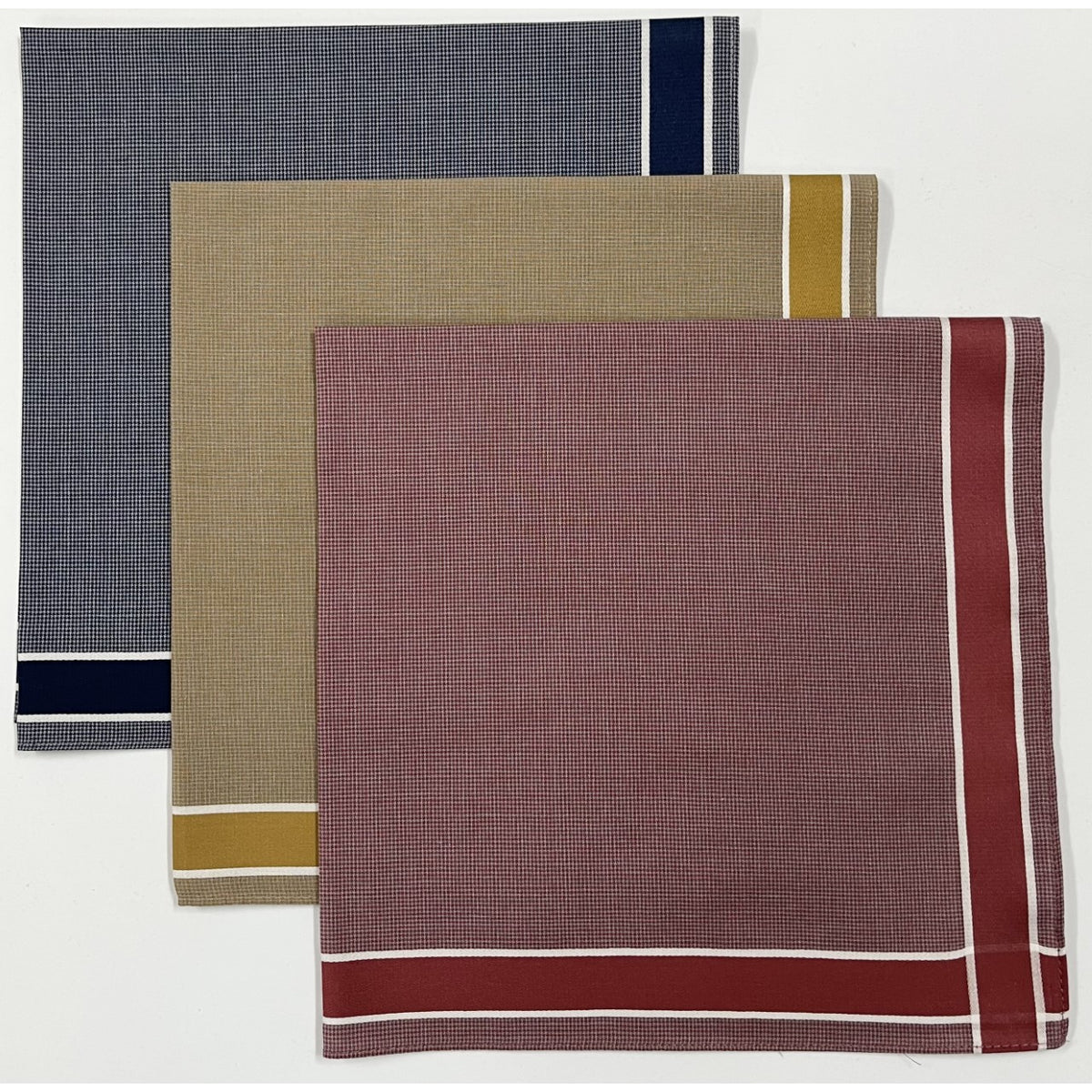 Rosdale Handkerchiefs Men's European design - Tiny Check (M240C)