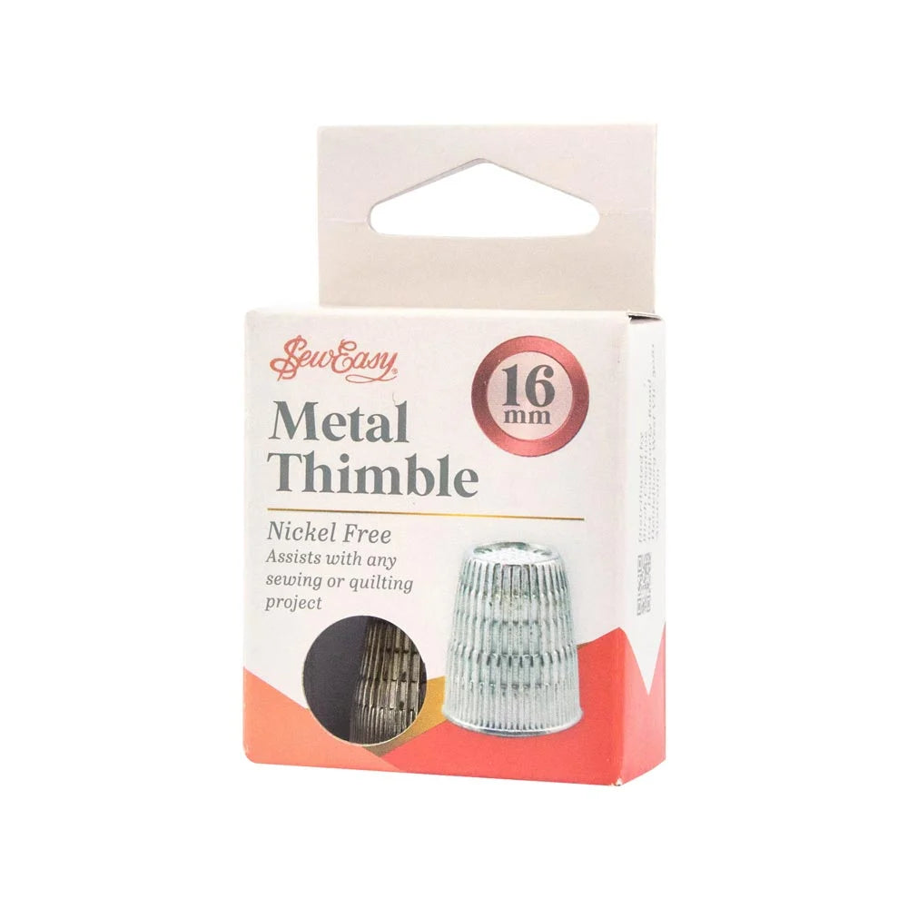 Sew Easy Metal Thimble 16mm
